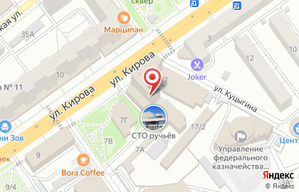 Воронежское Кредитное Бюро на карте