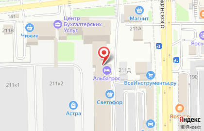 Школа танцев Эксклюзив на проспекте Дзержинского на карте