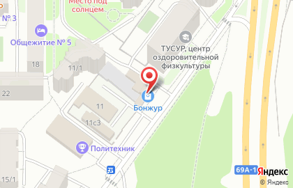 Магазин косметики и парфюмерии Бонжур на карте