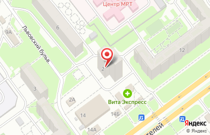 Фотовидеостудия Happy day на Львовском бульваре на карте