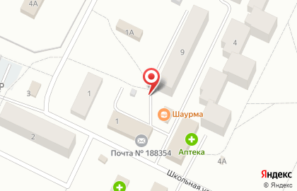Киоск по продаже фруктов и овощей в Санкт-Петербурге на карте