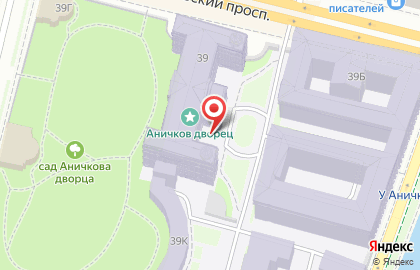 Санкт-петербургский Городской Дворец Творчества Юных, Информационно-методический Отдел на карте