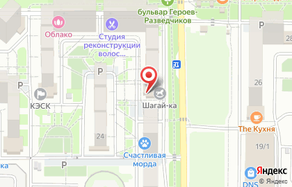 Продуктовый магазин Аппетит на улице Героев-Разведчиков на карте