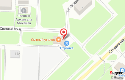 Строительный магазин Стройка, строительный магазин в Светлом проезде на карте