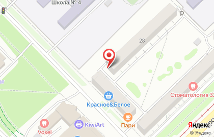 Юридическое агентство Парадигма в Центральном районе на карте