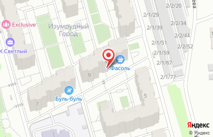 Детская студия архитектуры и дизайна Макет на карте