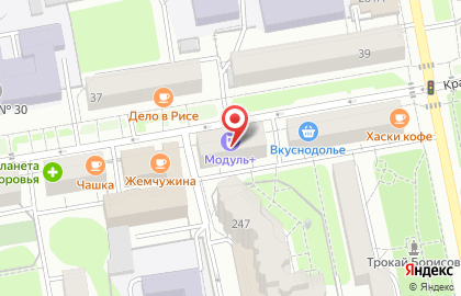 Книжный магазин Логос на Красногеройской улице на карте