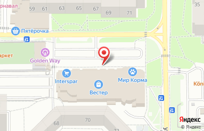 От носика до хвостика на Интернациональной улице на карте