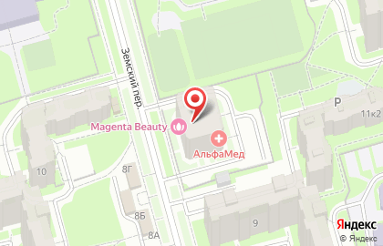 Монро в Земском переулке на карте