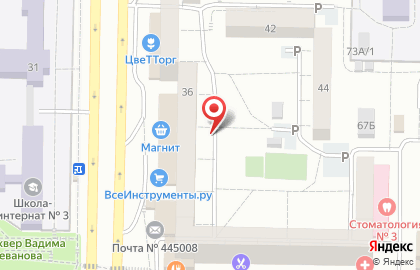 Витязь на улице Матросова на карте