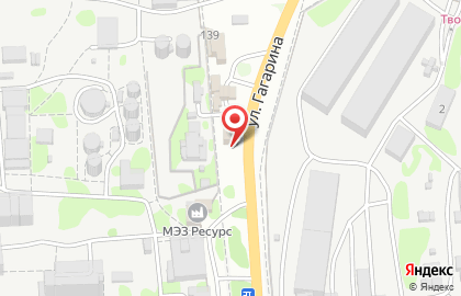 Автосервис на Гагарина, 135Б на карте