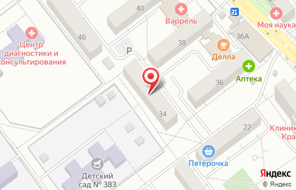 Общежитие в Самаре на карте