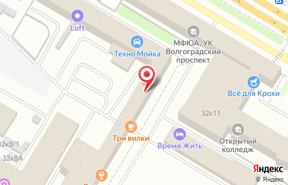 Хостел Hostels-VIP на Волгоградском проспекте на карте