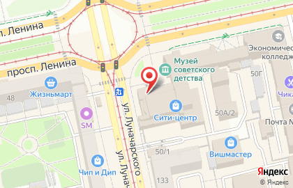 Банкомат СберБанк в Екатеринбурге на карте