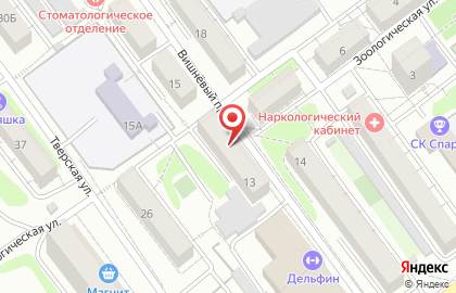 Спортивная секция Стилевая федерация Каратэ в Вишнёвом проезде на карте