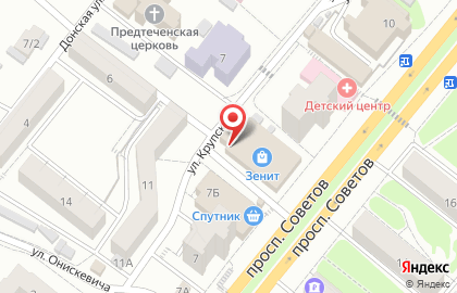 Магазин Маккавеевский пищекомбинат в ТЦ Зенит на карте