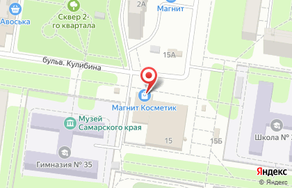 Магазин косметики и бытовой химии Магнит Косметик в Автозаводском районе на карте