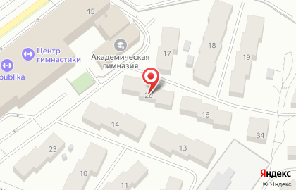 Прогимназия Академическая Гимназия на Олимпийской улице, 15, в Химках на карте