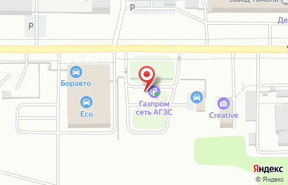 Агзс№20 на Урожайной улице на карте