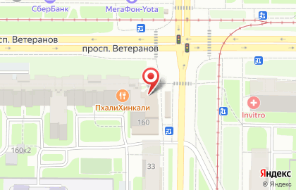 Супермаркет Дикси в Красносельском районе на карте