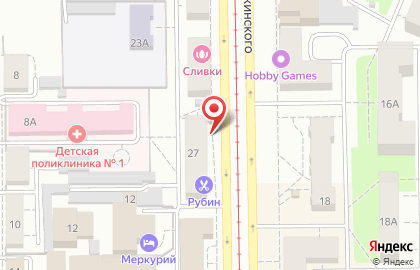 Микрокредитная компания МКК Аванс на улице Дзержинского на карте