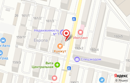 Строительная компания Гринстрой на улице Гагарина на карте