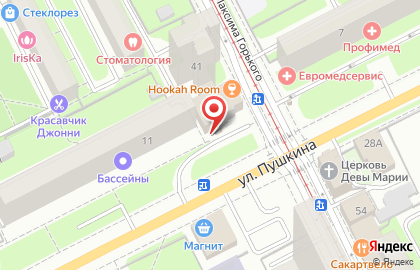 Автошкола АвтоЗачет на улице Пушкина на карте