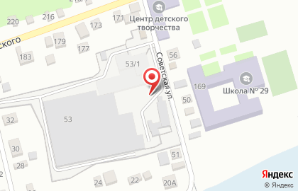 Лакомка на Советской улице на карте