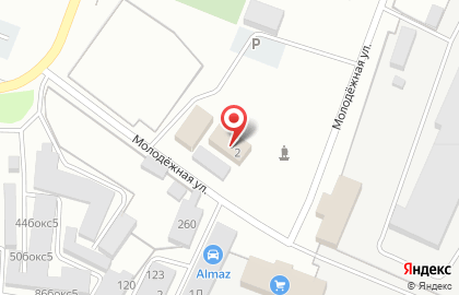 Волжанка на Молодёжной улице на карте