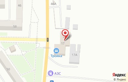 Автомагазин Тройка в Ханты-Мансийске на карте