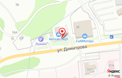 Автосервис Автоэксперт в Куйбышевском районе на карте