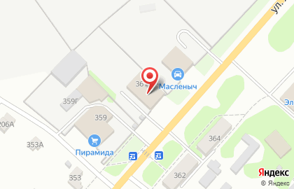 Строительный магазин Бригадир в Нижнем Новгороде на карте