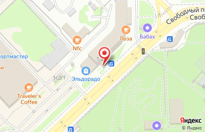 Салон связи МТС на Телевизорной улице, 1 на карте