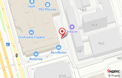 Автоцентр Рениссанс в Северном Орехово-Борисово на карте
