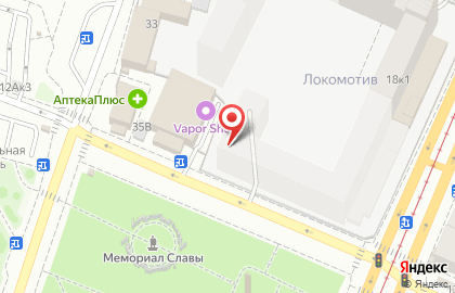 Фирменный магазин Nokia в Железнодорожном районе на карте