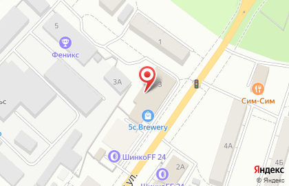 Компания Натяжные потолки ЭВИТА на Киевской улице на карте