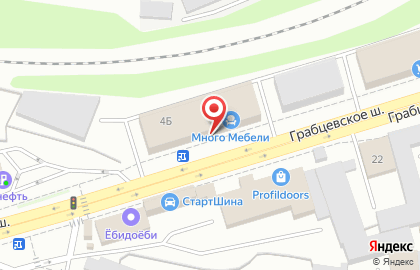Салон диванов Moon-trade.ru на Грабцевском шоссе на карте