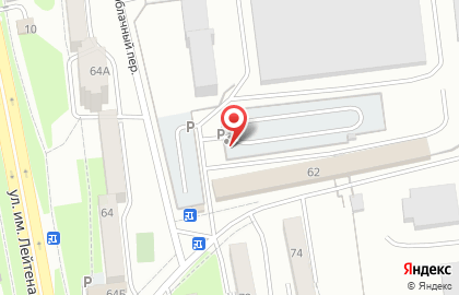 Автостоянка в Хабаровске на карте