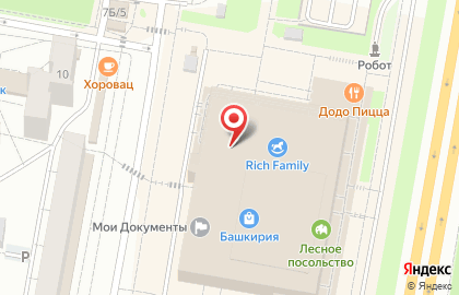 Оператор связи МегаФон в Октябрьском районе на карте