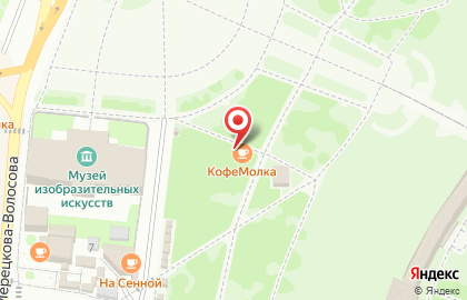 Кофейня КофеМолка в Великом Новгороде на карте
