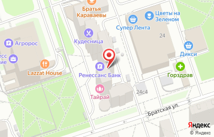 ОАО НОМОС-БАНК на Зелёном проспекте на карте