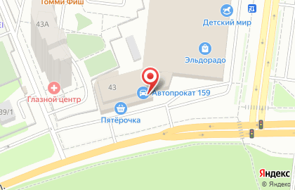 Магазин автотоваров Авторион в Дзержинском районе на карте