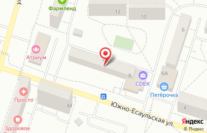 Компания по производству чулочно-носочных изделий Фабрика Носков на Южно-Есаульской улице на карте