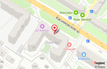 Агентство недвижимости #Личный Риэлтор на Касимовском шоссе на карте