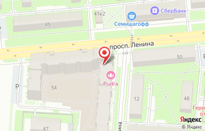 Петергофские пекарни на проспекте Ленина, 54 в Колпино на карте