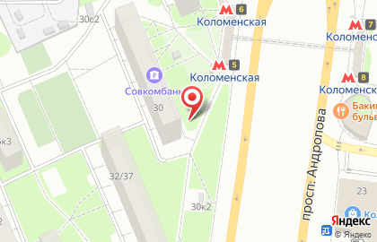 Магазин суши Суши wok на проспекте Андропова на карте