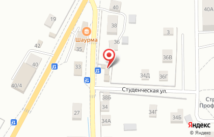 Продуктовый магазин Руслан на Заречной улице на карте