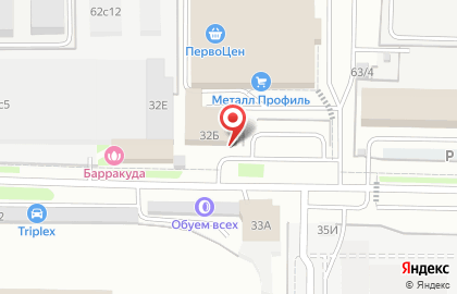 Хостел СемьЯ на Енисейской улице на карте