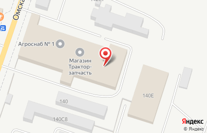 Торговая фирма АгроВита на Омской улице на карте