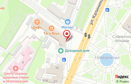 Ателье С иголочки в Советском районе на карте